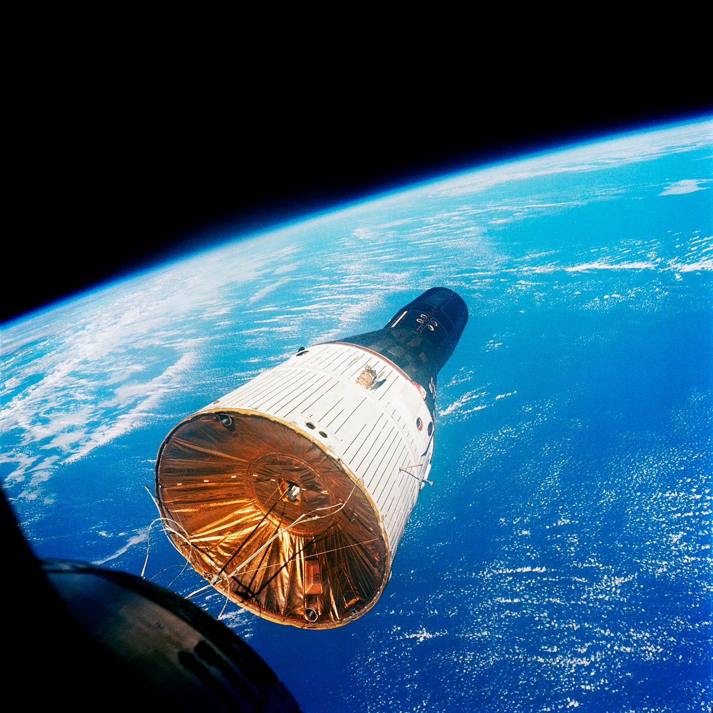 The Gemini-Titan 7 (GT-7) spacecraft. Original from NASA. Digitally enhanced by rawpixel. The Gemini-Titan 7 (GT-7) spacecraft. Original from NASA. Digitally enhanced by rawpixel.