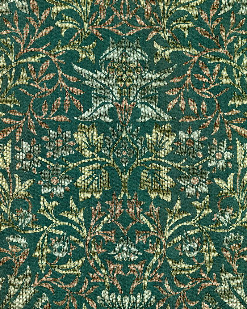 Flower Garden by William Morris (1834-1896). Original from The MET Museum. Digitally enhanced by rawpixel.