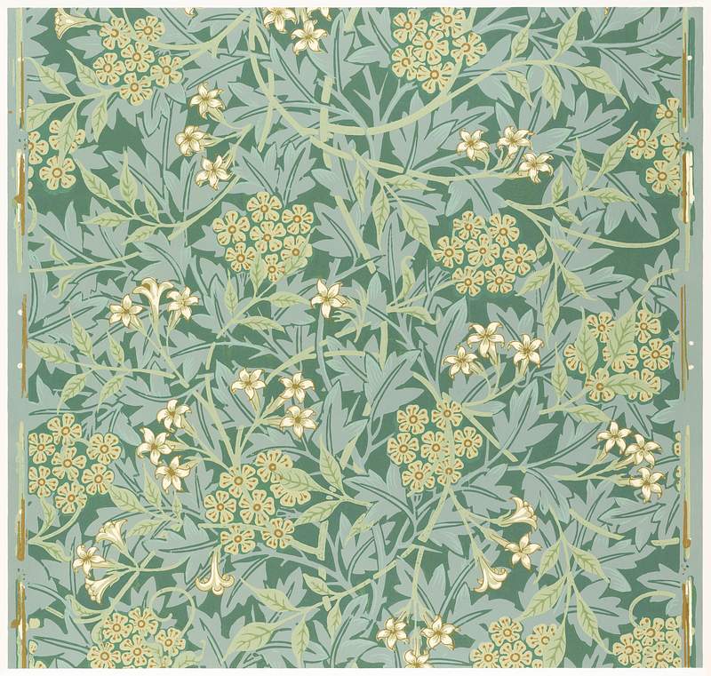 Jasmine by William Morris (1834-1896). Original from The MET Museum. Digitally enhanced by rawpixel.