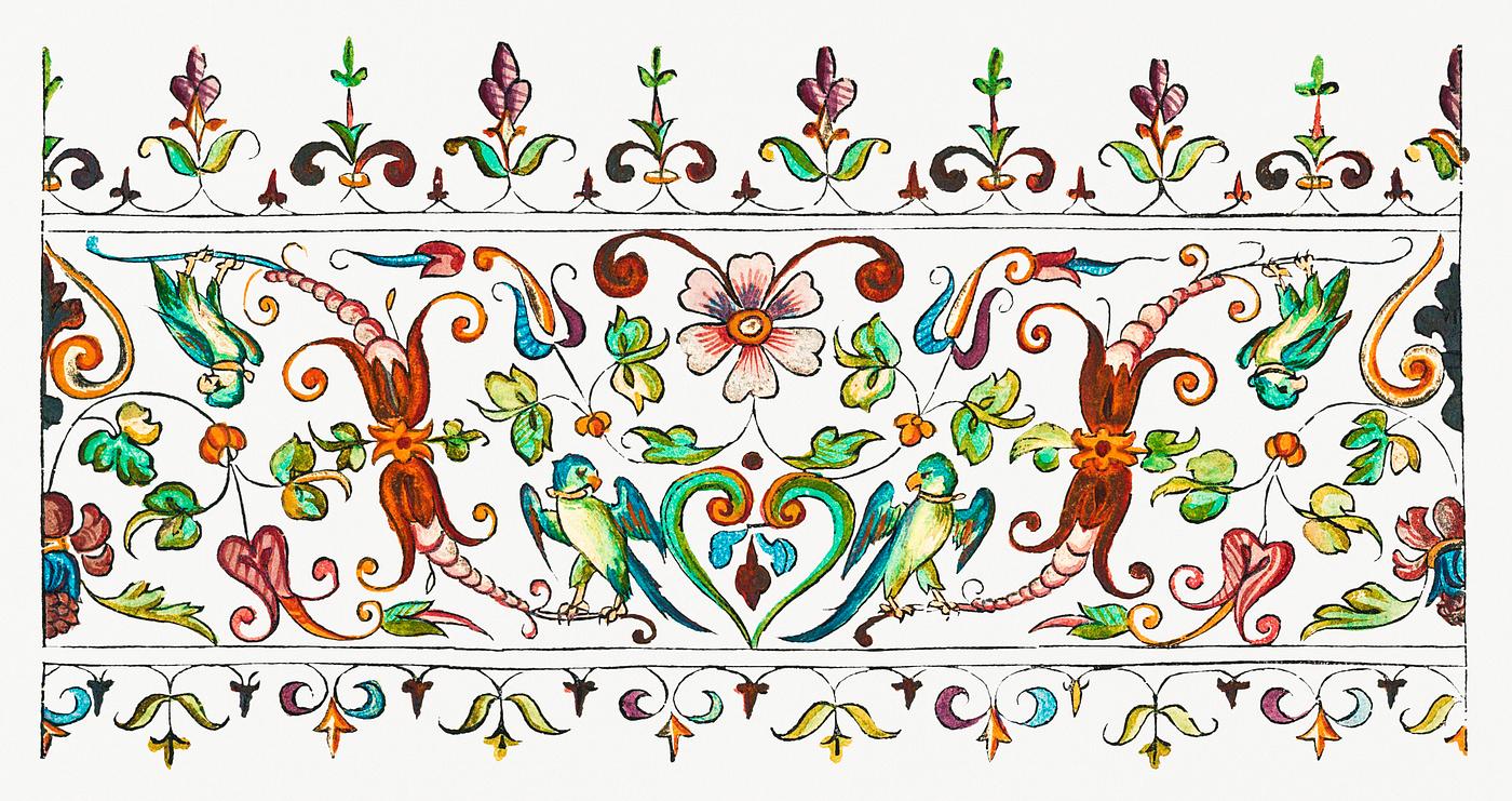 Vintage ornaments from the public domain, modified by rawpixel. Vintage ornaments from the public domain, modified by rawpixel.