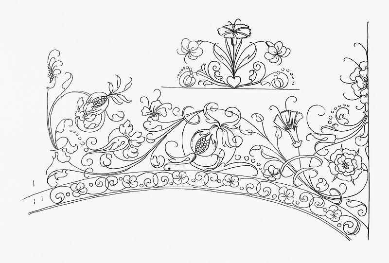 Vintage ornaments from New Modelbüch (1615) by Andreas Bretschneider (1578–1640). Original from The MET Museum. Digitally enhanced by rawpixel. Vintage ornaments from New Modelbüch (1615) by Andreas Bretschneider (1578–1640). Original from The MET Museum.…