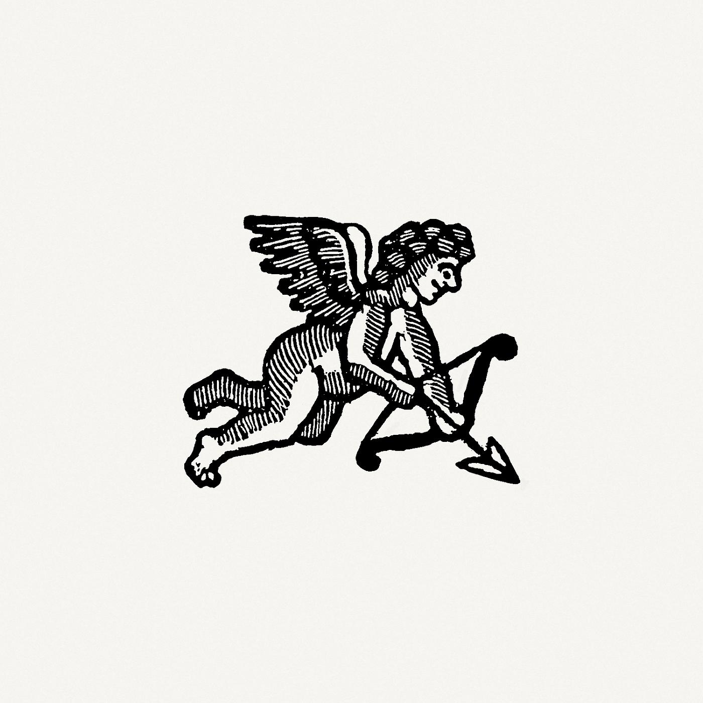 Vintage cupid illustration. Original from British Library. Digitally enhanced by rawpixel. Vintage cupid illustration. Original from British Library. Digitally enhanced by rawpixel.