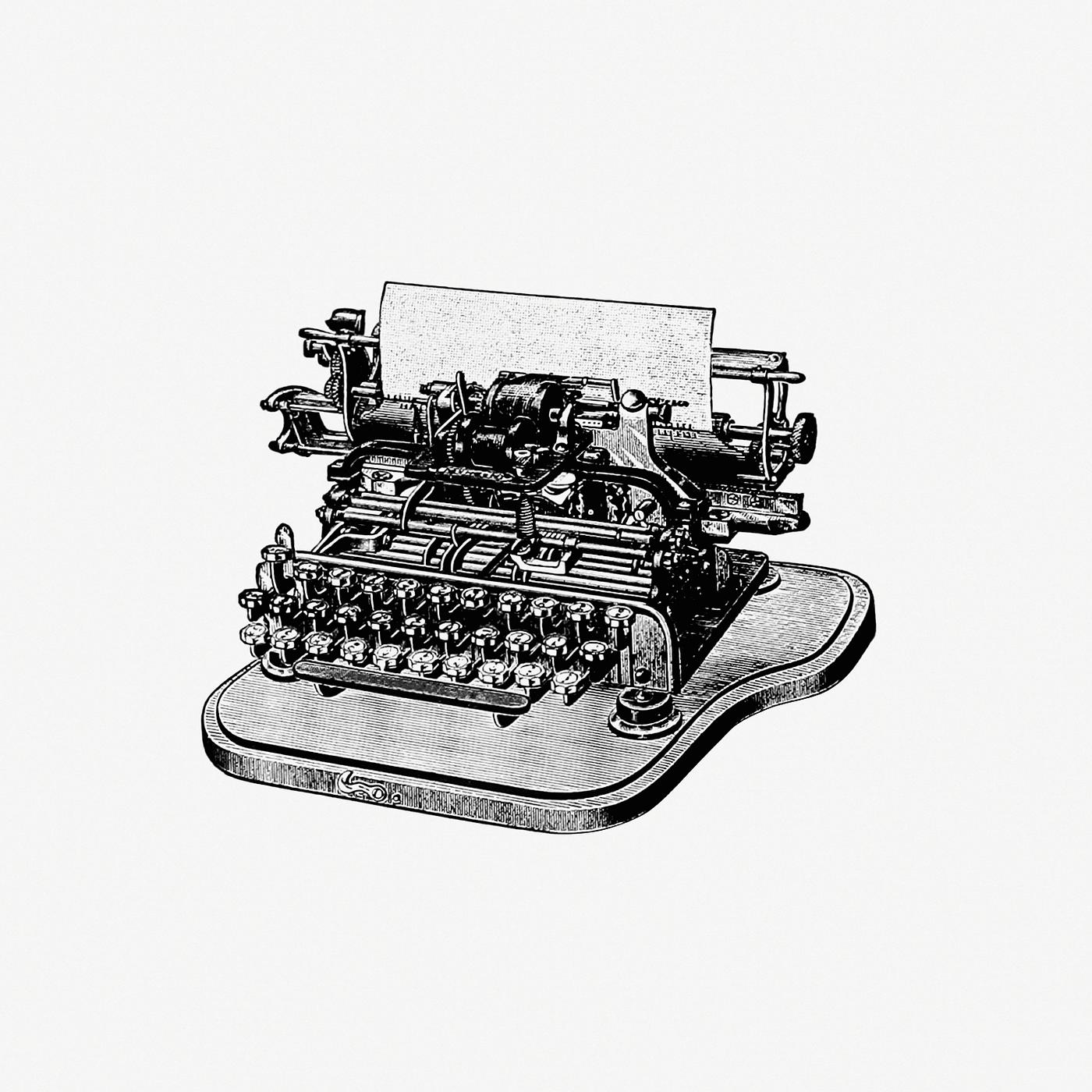 Vintage Victorian style retro typewriter engraving. Original from the British Library. Digitally enhanced by rawpixel. Vintage Victorian style retro typewriter engraving. Original from the British Library. Digitally enhanced by rawpixel.