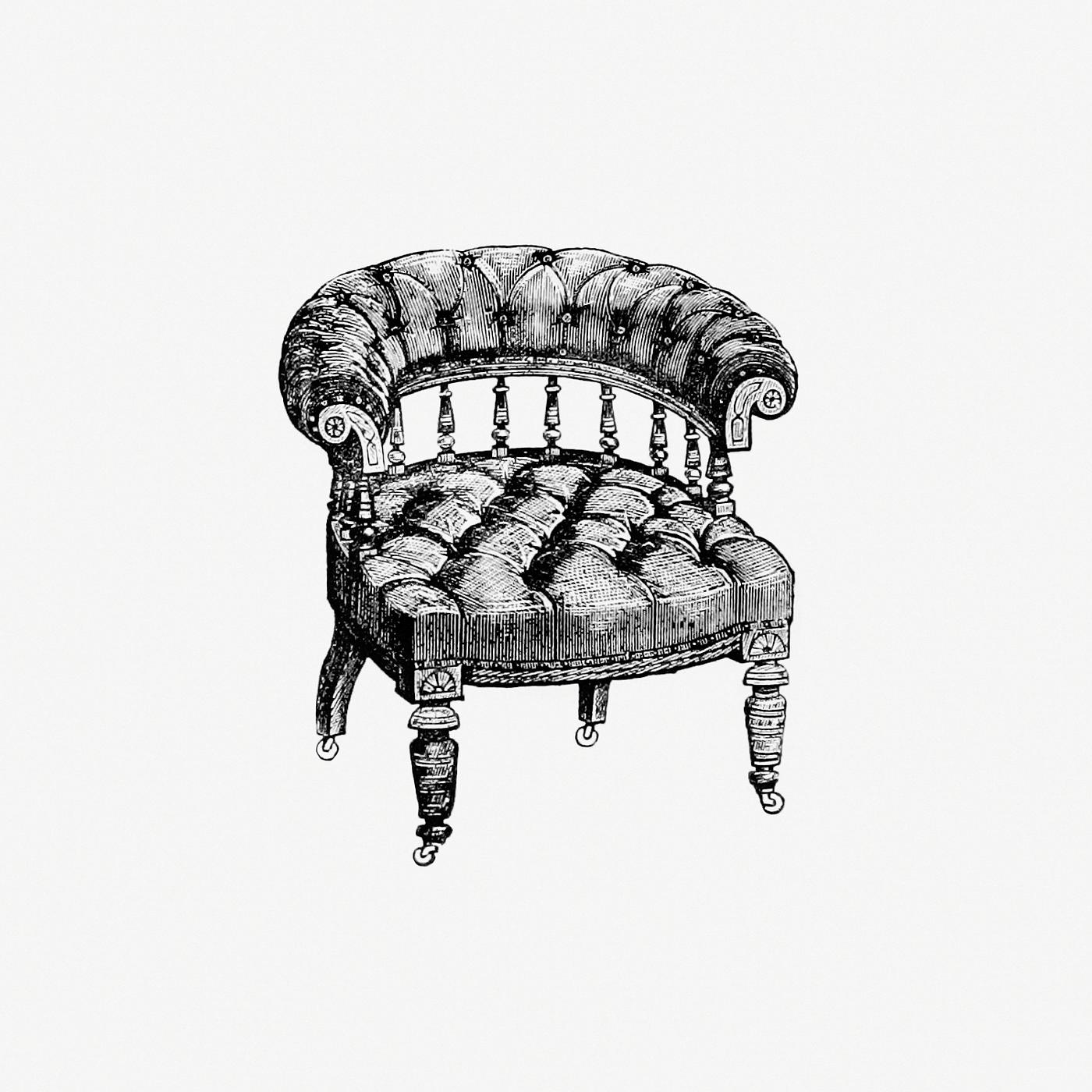 Vintage Victorian style chair engraving. Original from the British Library. Digitally enhanced by rawpixel. Vintage Victorian style chair engraving. Original from the British Library. Digitally enhanced by rawpixel.