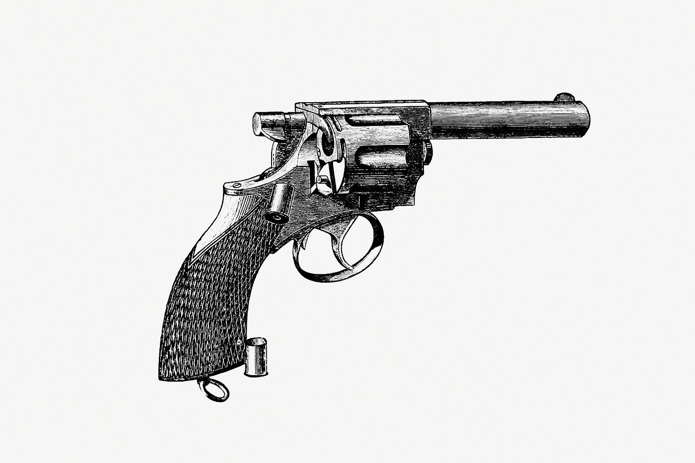 Vintage Victorian style pistol engraving. Original from the British Library. Digitally enhanced by rawpixel. Vintage Victorian style pistol engraving. Original from the British Library. Digitally enhanced by rawpixel.
