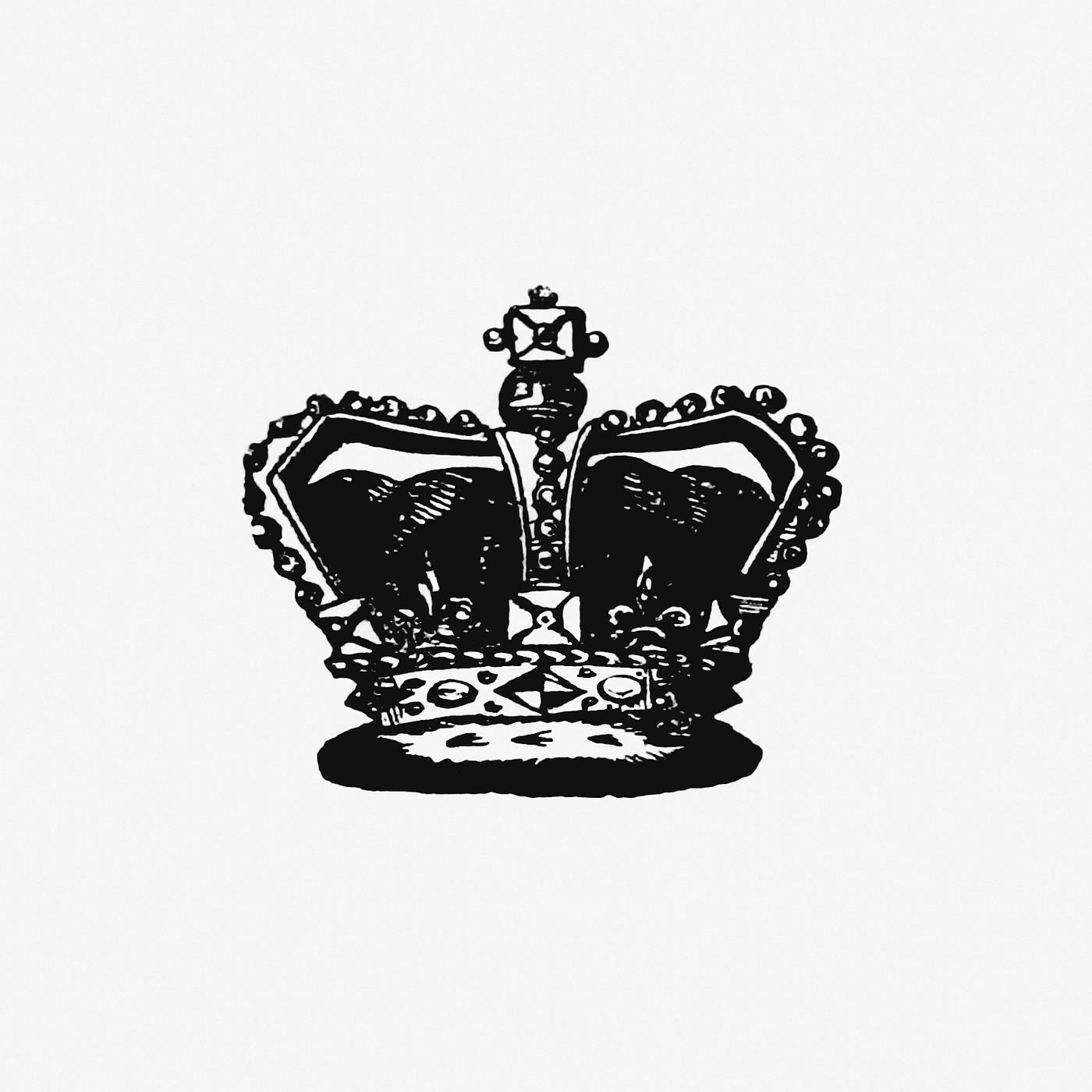 Vintage Victorian style crown.Original from the British Library. Digitally enhanced by rawpixel. Vintage Victorian style crown.Original from the British Library. Digitally enhanced by rawpixel.