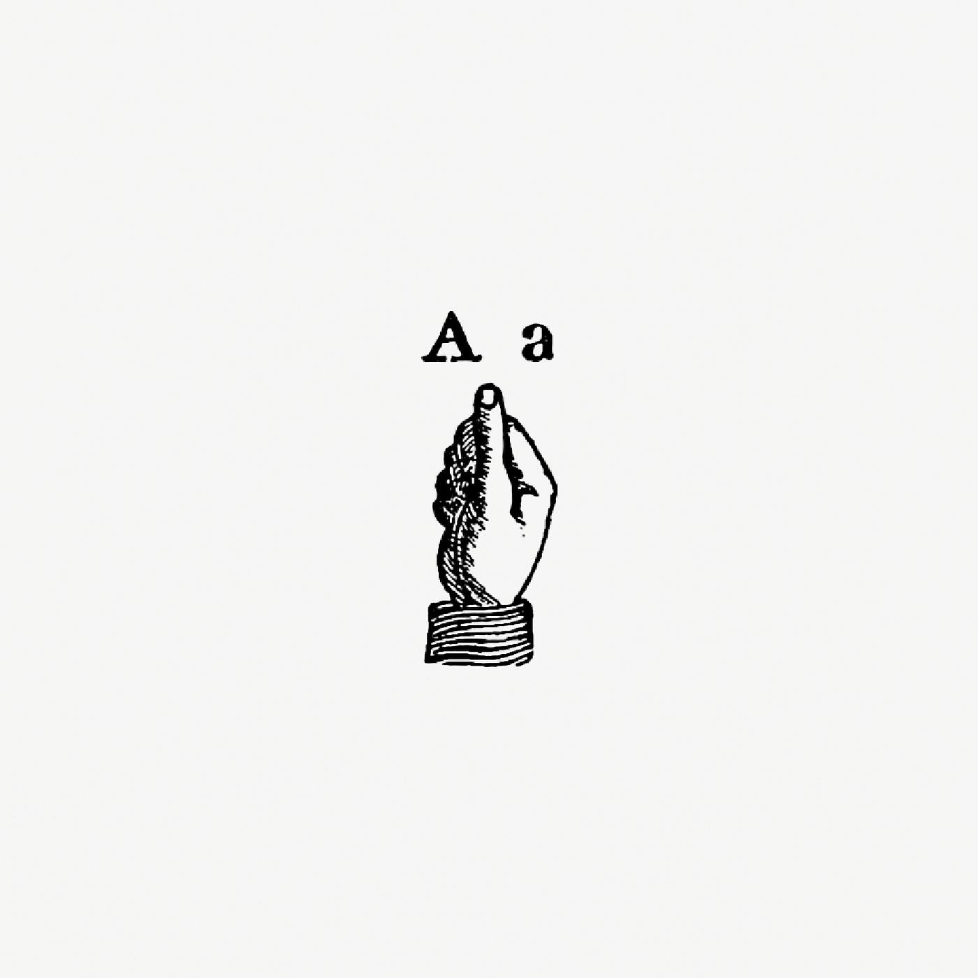 Sign language for letter A from What I saw in New York; or, a Bird's-eye view of City Life (1851) published by Joel Ross... Sign language for letter A from What I saw in New York; or, a Bird's-eye view of City Life (1851) published by Joel Ross...