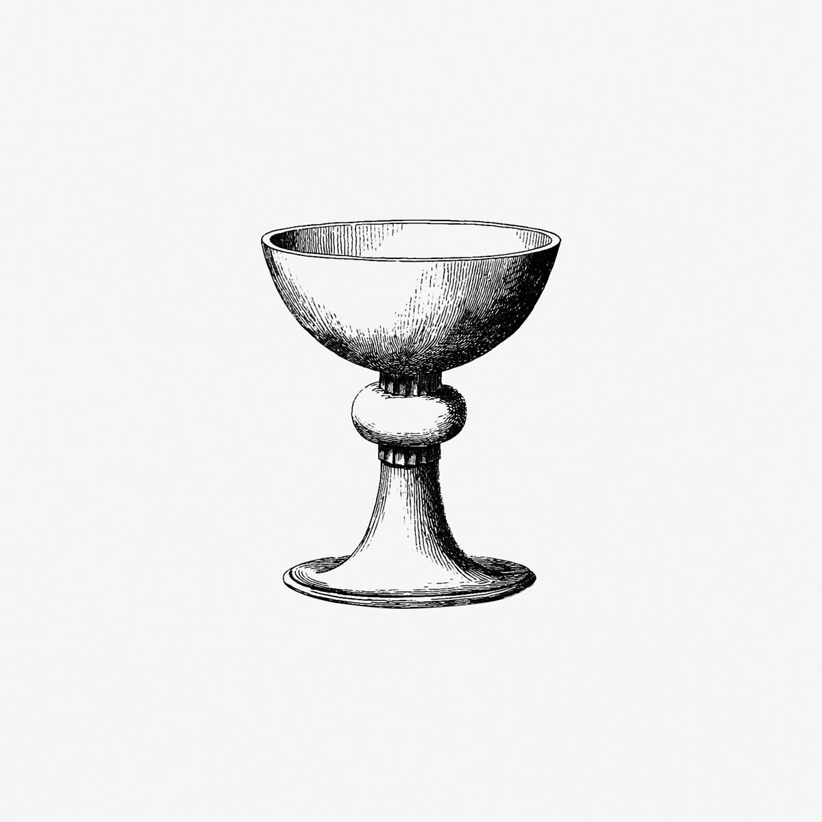 Download Antique Goblet Drawing Royalty Free Stock Psd Mockup High Resolution Design