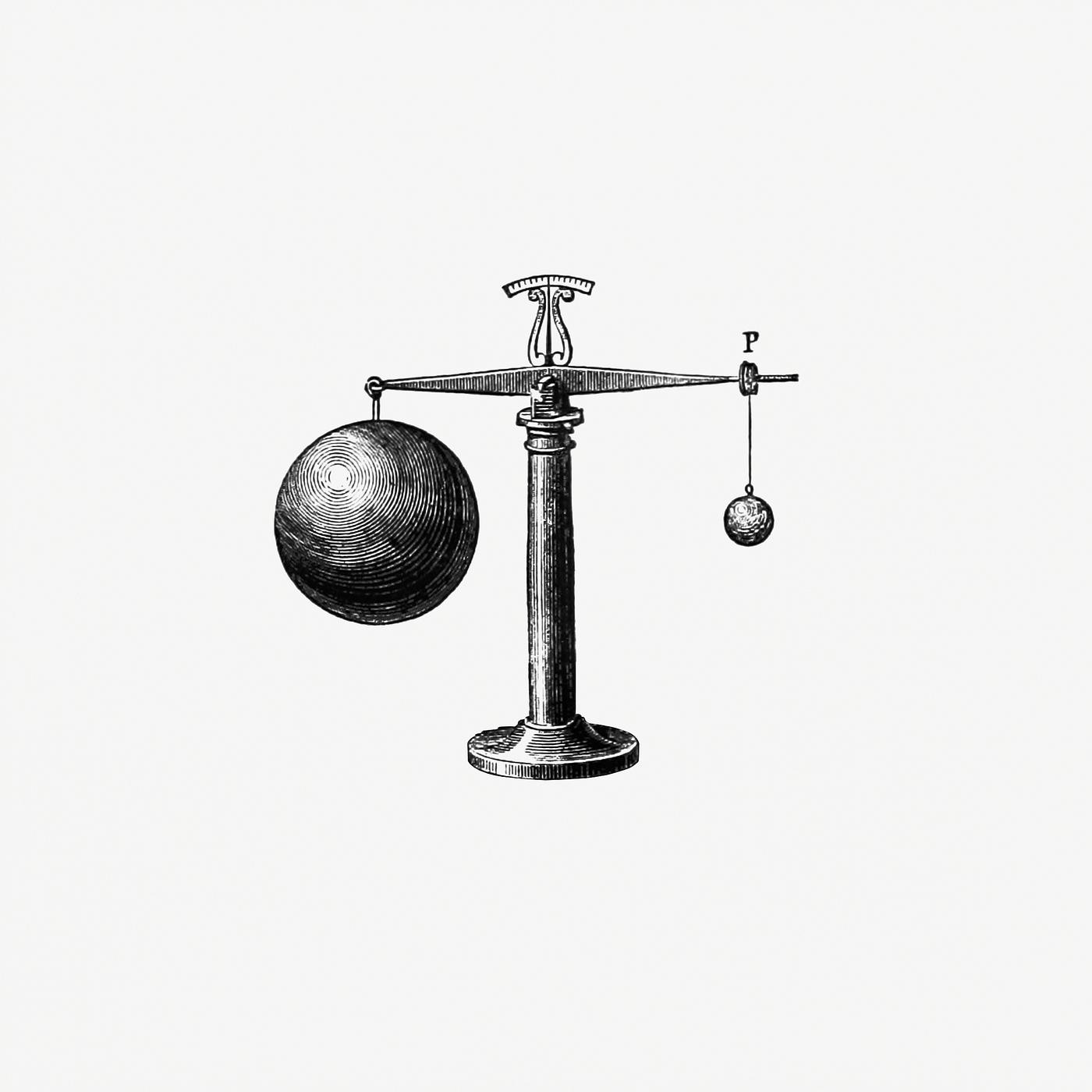Density scientific equipment Density tool from Six weeks of vacation (1880) published by Paul Poiré. Original from the British Library. Digitally...