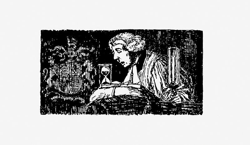 European scientist vintage artwork | Free public domain illustration Vintage European man from Messia, A Translation of Pope's Messiah Into Latin, Written As A College Exercise by Samuel…