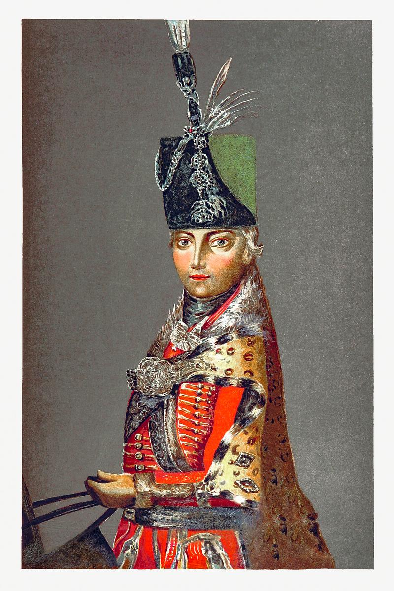 Hungarian military personnel portrait Maria Terezia Hungarian testor from The Torten Of The Hungarian Nation. Edited by Szilágyi S. (1895). Original from…