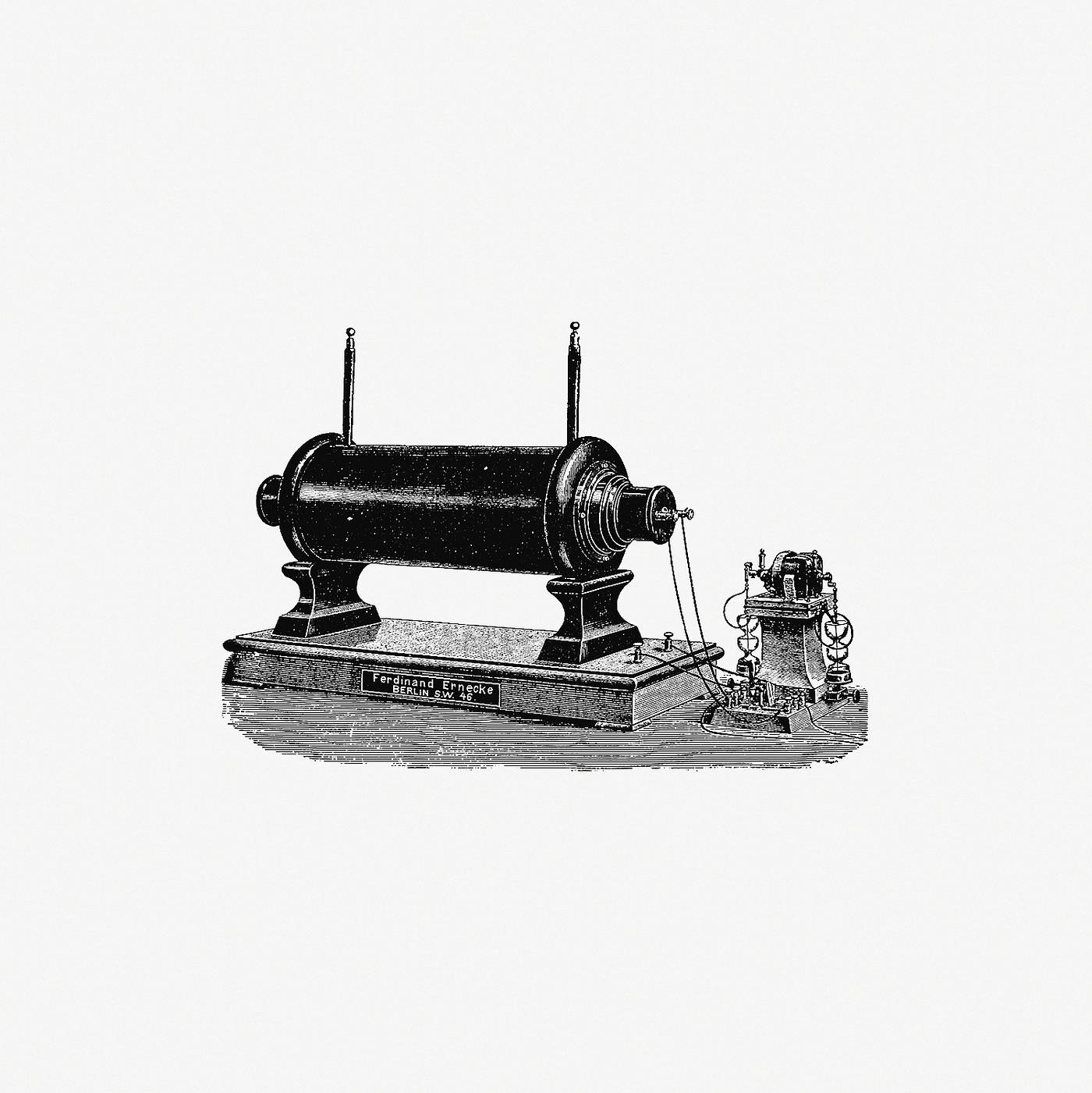 Ferdinand Ernecke Berlin S.W 46, Antique machine from One Hundred Years In Word And Picture. A Cultural History Of The XIX... Ferdinand Ernecke Berlin S.W 46, Antique machine from One Hundred Years In Word And Picture. A Cultural History Of The XIX...