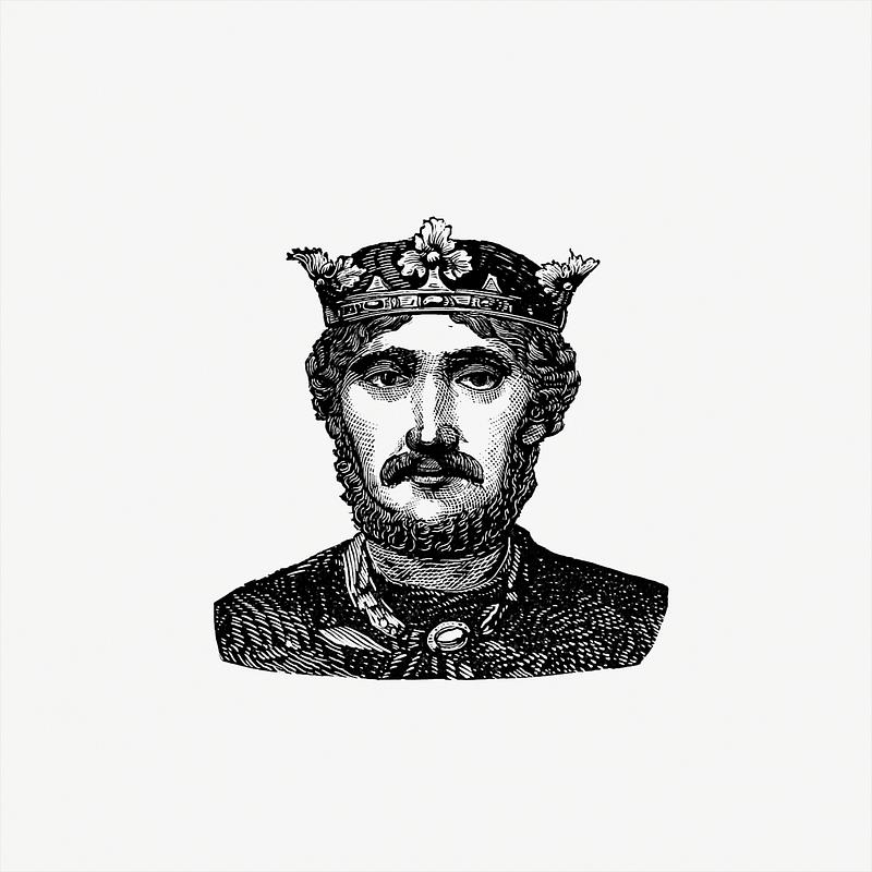 Portrait of a king Richard heart of Leon from The World, Historical And Actual, What Has Been And What Is Together With... Charts, Reference…