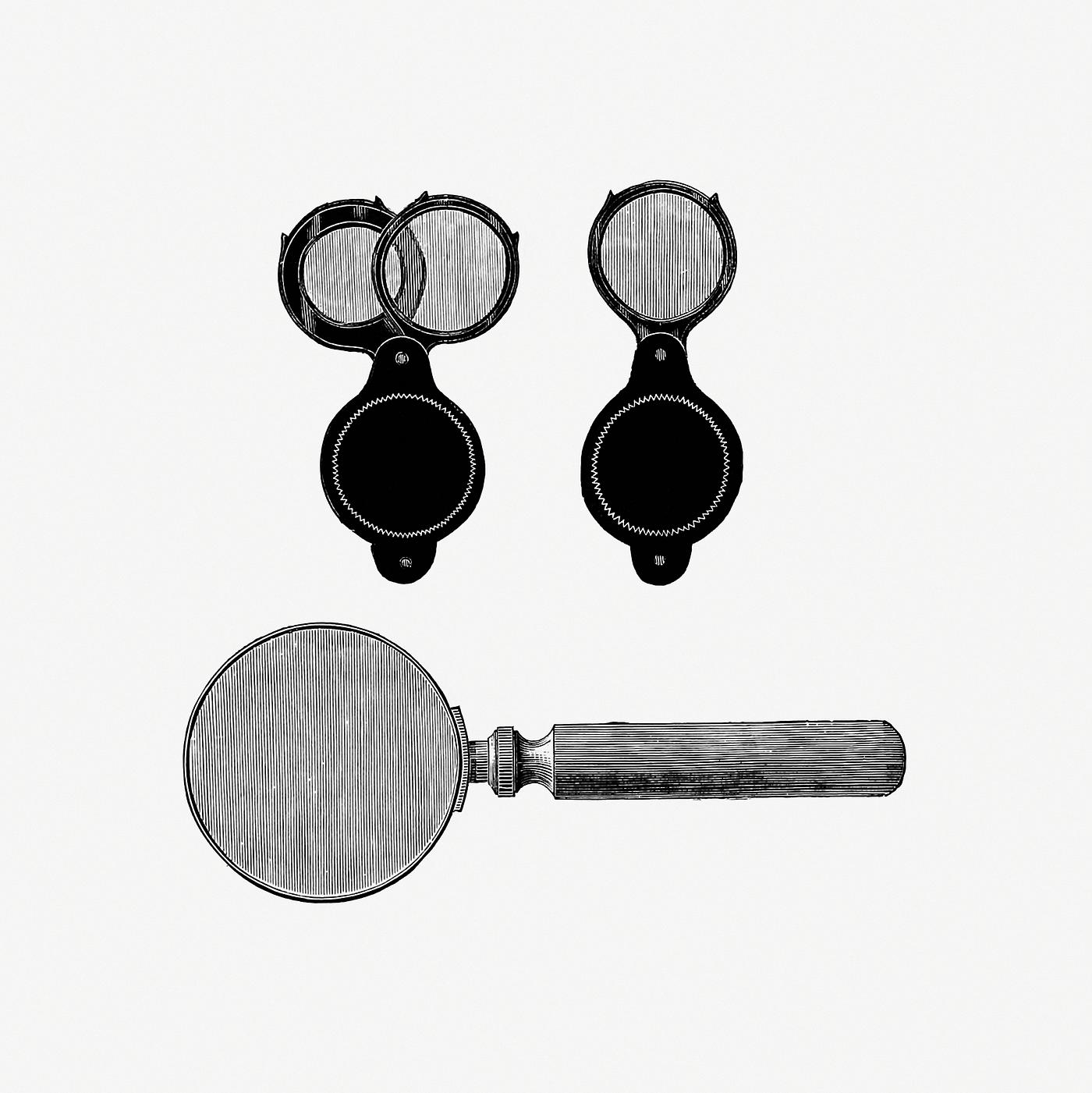 Vintage European style magnifying set illustration. Original from the British Library. Digitally enhanced by rawpixel. Vintage European style magnifying set illustration. Original from the British Library. Digitally enhanced by rawpixel.