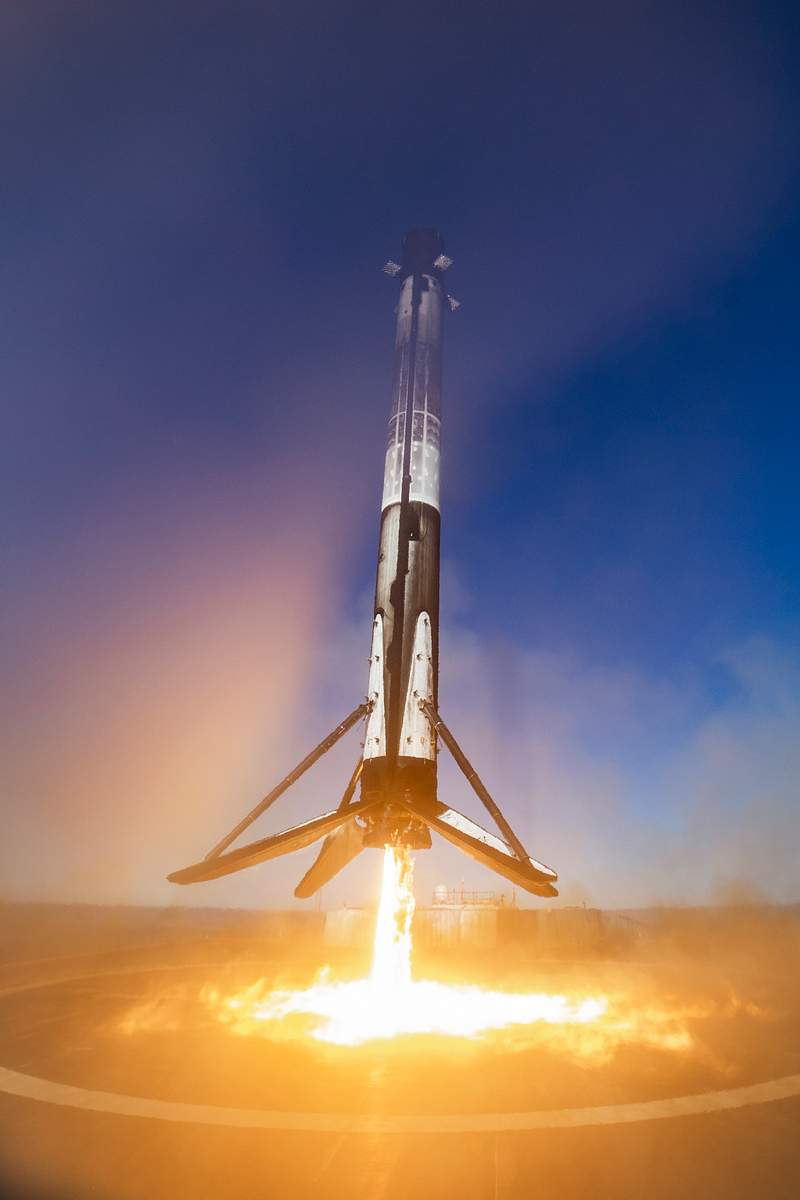 Spaceflight SSO–A Mission (2018). Original from Official SpaceX Photos. Digitally enhanced by rawpixel.