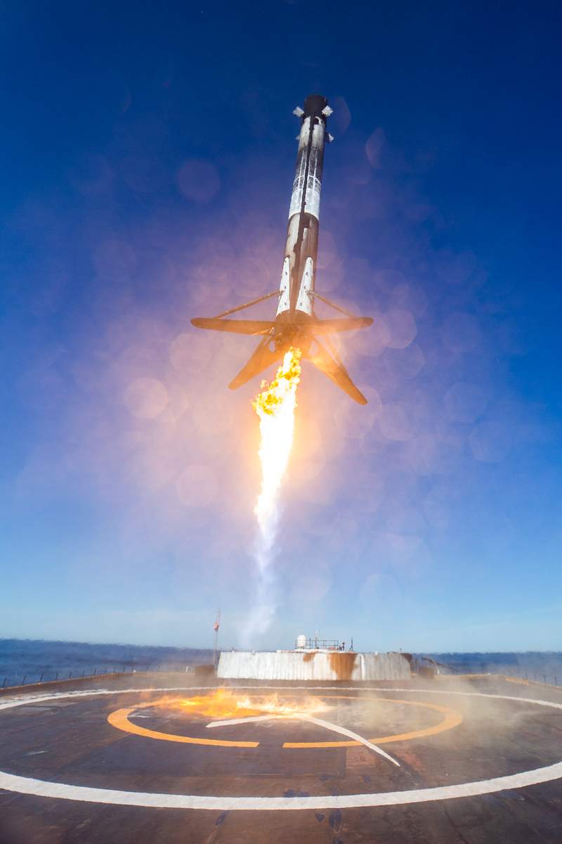 Spaceflight SSO–A Mission (2018). Original from Official SpaceX Photos. Digitally enhanced by rawpixel.