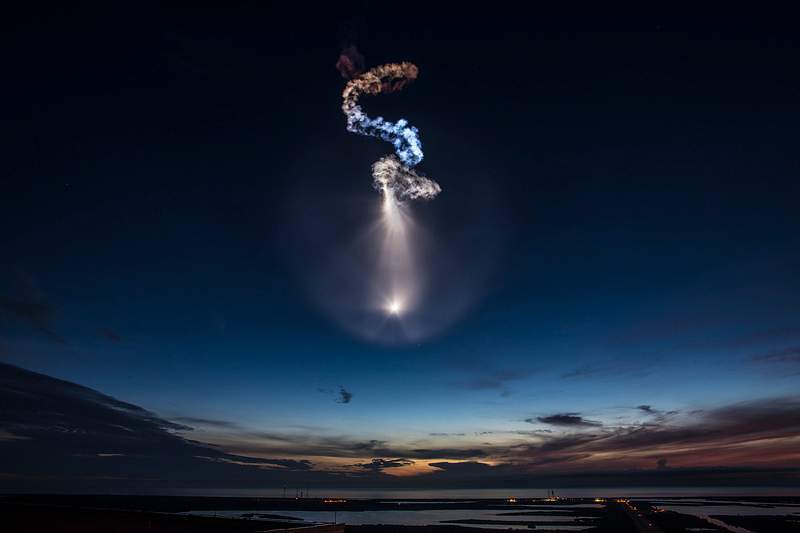 CRS–15 Mission (2018). Original from Official SpaceX Photos. Digitally enhanced by rawpixel.
