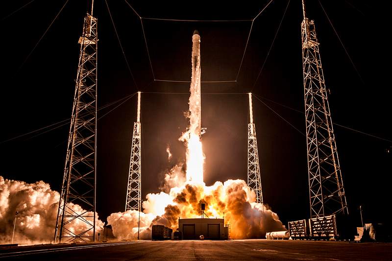 CRS–15 Mission (2018). Original from Official SpaceX Photos. Digitally enhanced by rawpixel.