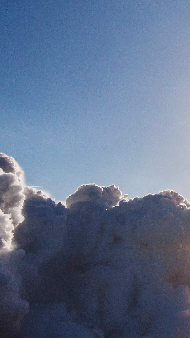 Blast burn cloud after launching a rocket. Original from Official SpaceX Photos. Digitally enhanced by rawpixel.