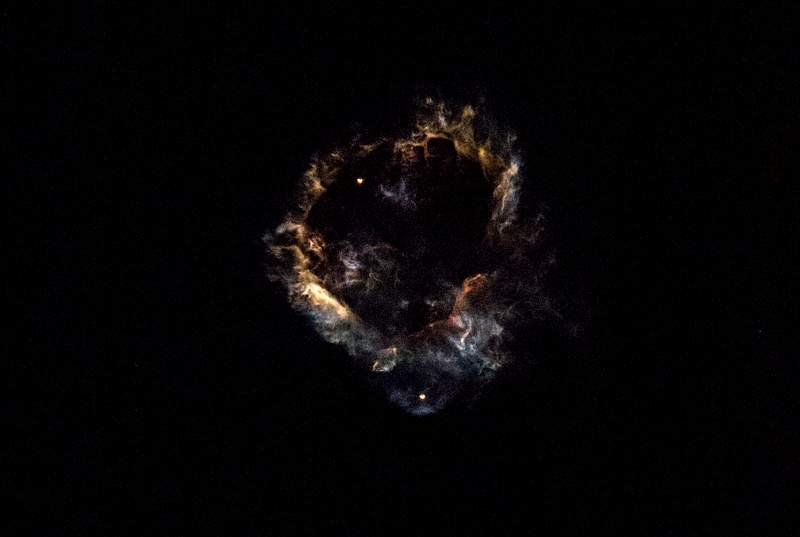 Iridium–3 Mission (2017). Original from Official SpaceX Photos. Digitally enhanced by rawpixel.