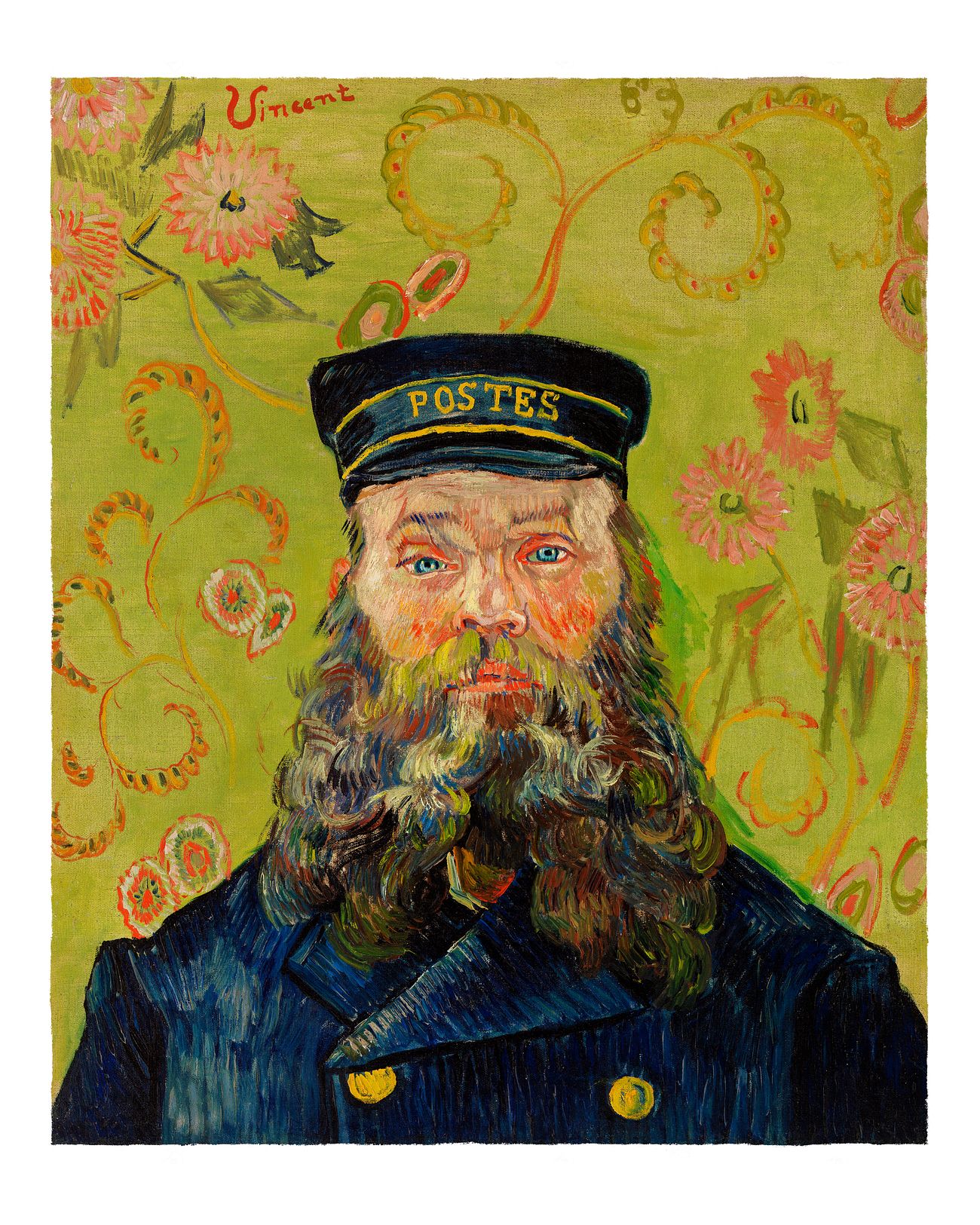 Portrait Of Joseph Roulin 1888 Illustration Wall Art Print And Poste Royalty Free Illustration 537379