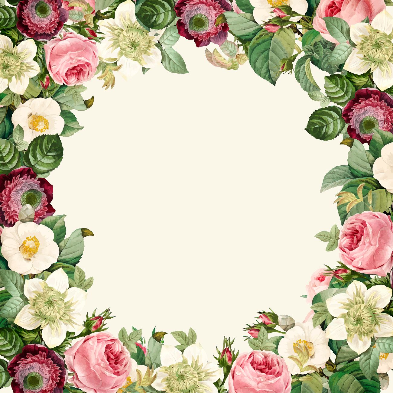 Free Free 268 Wildflower Wreath Svg Free SVG PNG EPS DXF File