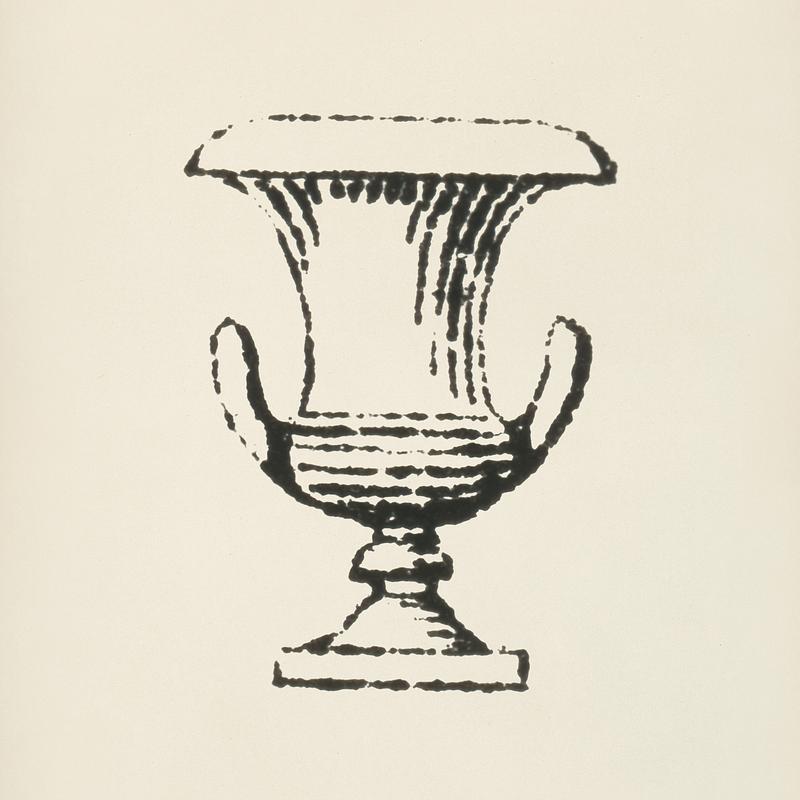 Grecian urn icon from L'ornement Polychrome (1888) by Albert Racinet (1825–1893). Digitally enhanced from our own original 1888 edition. Grecian urn icon from L'ornement Polychrome (1888) by Albert Racinet (1825–1893). Digitally enhanced from our own…