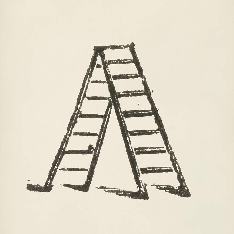 Ladder icon from L'ornement Polychrome (1888)… | Royalty free stock psd mockup | High Resolution design Ladder icon from L'ornement Polychrome (1888) by Albert Racinet (1825–1893). Digitally enhanced from our own original…