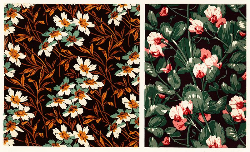 Antique illustration of the grammar of ornament pattern from L'ornement Polychrome (1888) by Albert Racinet (1825–1893). Digitally enhanced from our own original 1888 edition. Antique illustration of the grammar of ornament pattern from L'ornement Polychrome (1888) by Albert Racinet…