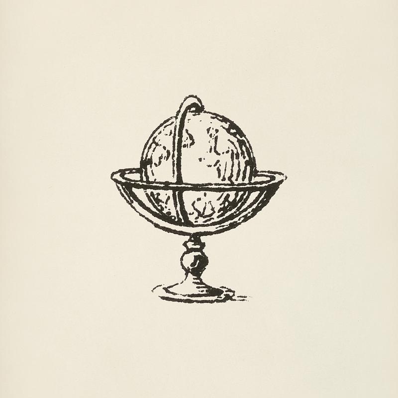 Globe icon from L'ornement Polychrome (1888) by Albert Racinet (1825–1893). Digitally enhanced from our own original 1888 edition. Globe icon from L'ornement Polychrome (1888) by Albert Racinet (1825–1893). Digitally enhanced from our own original…
