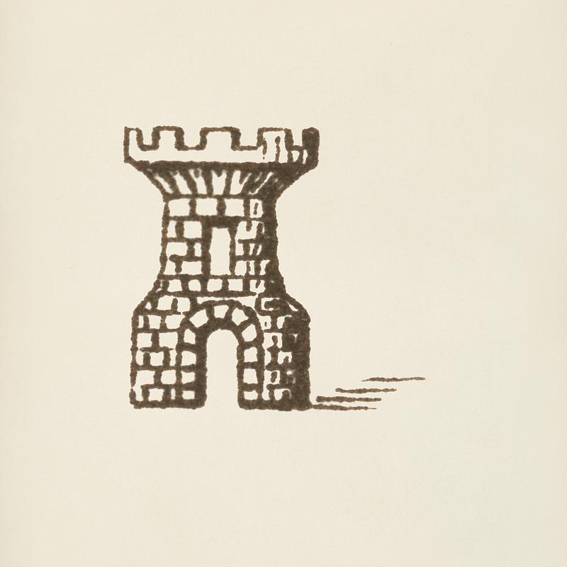 Fortress icon from L'ornement Polychrome (1888) by Albert Racinet (1825–1893). Digitally enhanced from our own original 1888 edition. Fortress icon from L'ornement Polychrome (1888) by Albert Racinet (1825–1893). Digitally enhanced from our own original…