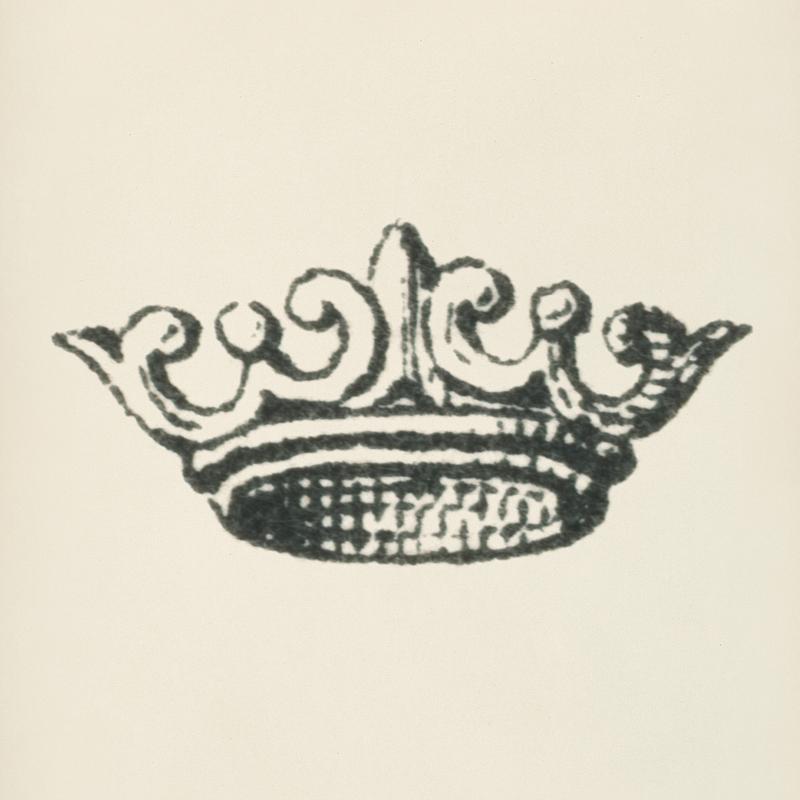Crown icon from L'ornement Polychrome (1888) by Albert Racinet (1825–1893). Digitally enhanced from our own original 1888 edition. Crown icon from L'ornement Polychrome (1888) by Albert Racinet (1825–1893). Digitally enhanced from our own original…