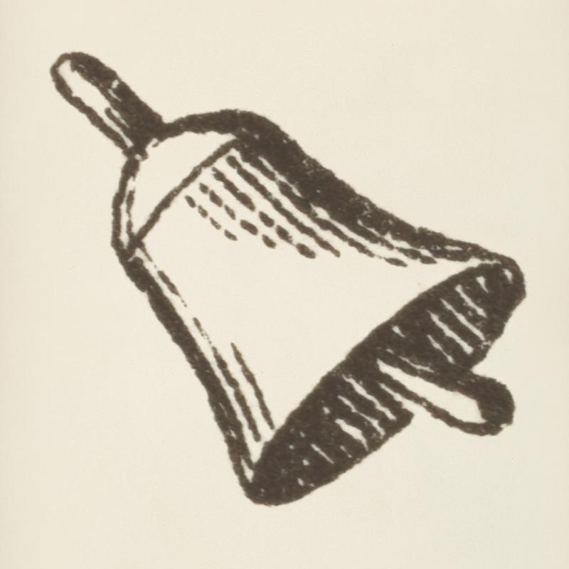 Bell icon from L'ornement Polychrome (1888) by Albert Racinet (1825–1893). Digitally enhanced from our own original 1888 edition. Bell icon from L'ornement Polychrome (1888) by Albert Racinet (1825–1893). Digitally enhanced from our own original…