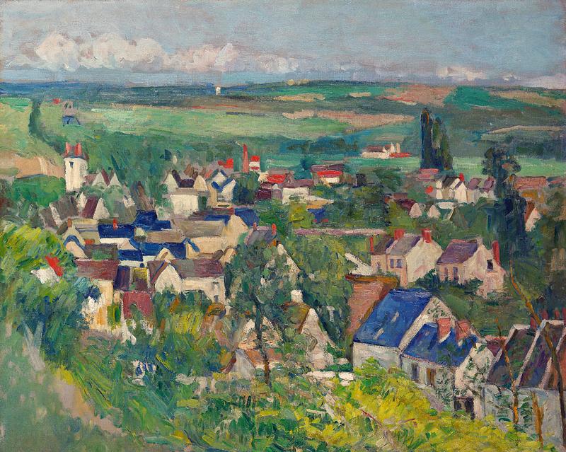 Auvers, Panoramic View Auvers, Panoramic View (ca. 1873–1875) by Paul Cézanne. Original from The Art Institute of Chicago. Digitally…