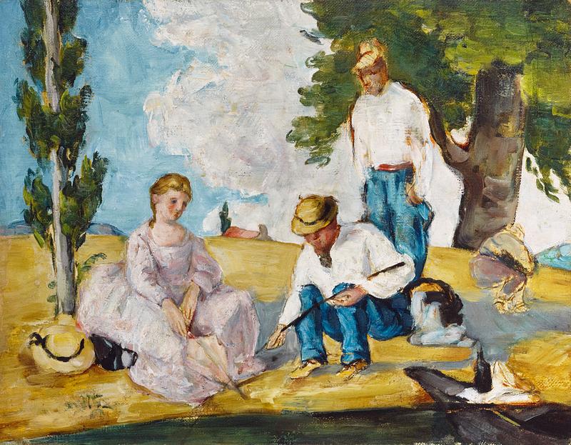 Picnic on a Riverbank by Paul Cézanne Picnic on a Riverbank (ca. 1873–74) by Paul Cézanne. Original from Yale University Art Gallery. Digitally…