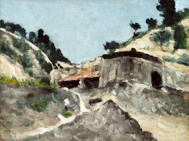 Landscape with Water Mill by Paul Cézanne | Free public domain illustration Landscape with Water Mill (ca. 1871) by Paul Cézanne. Original from Yale University Art Gallery. Digitally enhanced by…