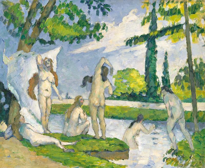 Bathers by Paul Cézanne Bathers (ca. 1874–1875) by Paul Cézanne. Original from The MET Museum. Digitally enhanced by rawpixel.