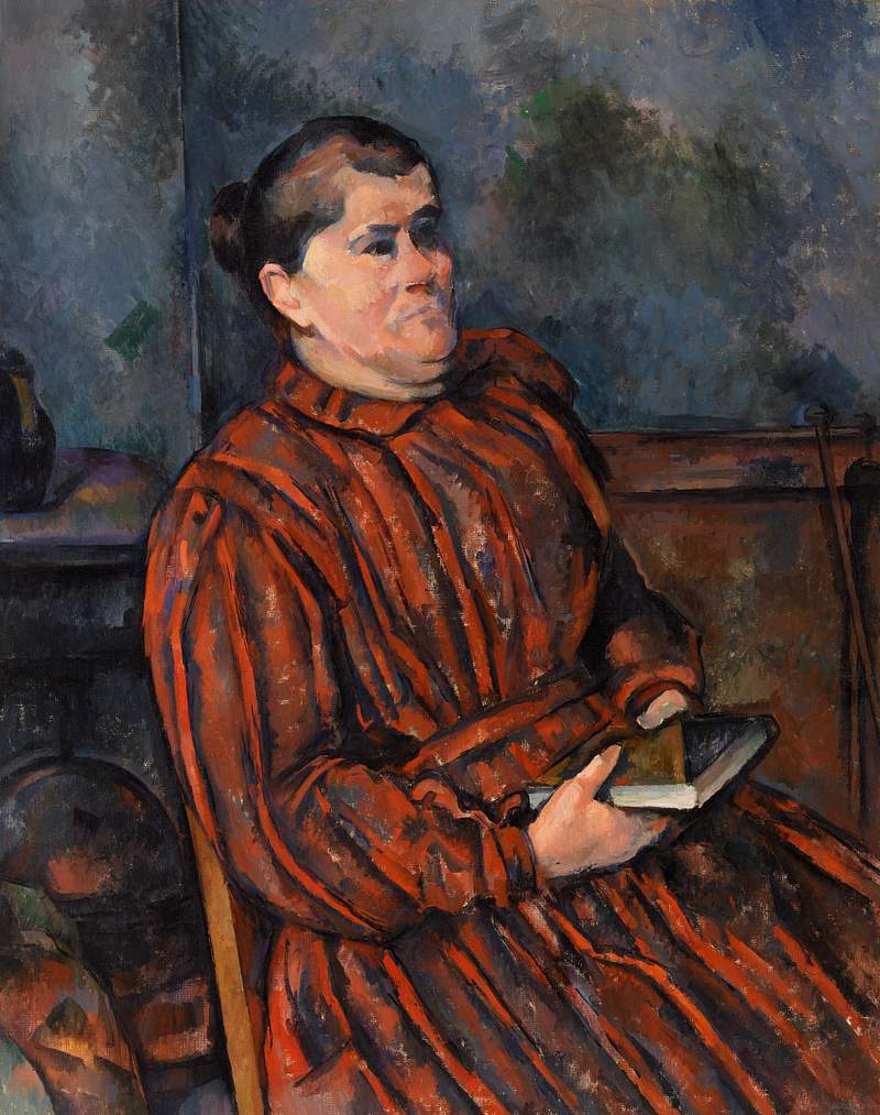 Portrait of a Woman by Paul Cézanne | Free public domain illustration Portrait of a Woman (Portrait de femme) (ca. 1898) by Paul Cézanne. Original from Original from Barnes Foundation.…