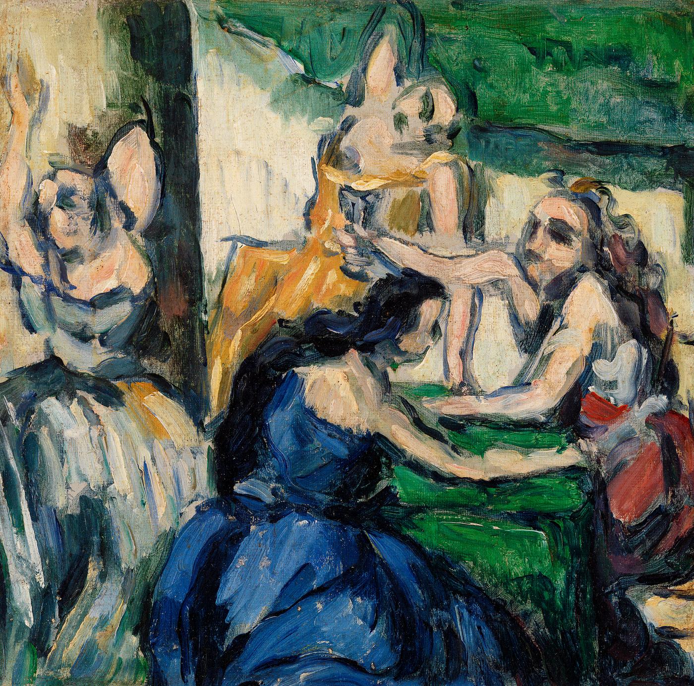 The Courtesans by Paul Cézanne The Courtesans (Les Courtisanes) (ca. 1867–1868) by Paul Cézanne. Original from Original from Barnes Foundation...