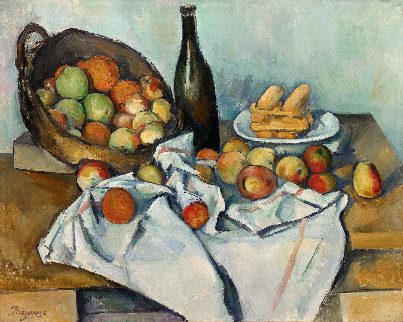 The Basket of Apples by Paul Cézanne The Basket of Apples (ca. 1893) by Paul Cézanne. Original from The Art Institute of Chicago. Digitally enhanced by...