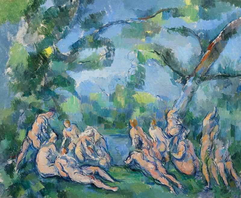The Bathers by Paul Cézanne The Bathers (ca. 1899–1904) by Paul Cézanne. Original from The Art Institute of Chicago. Digitally enhanced by…
