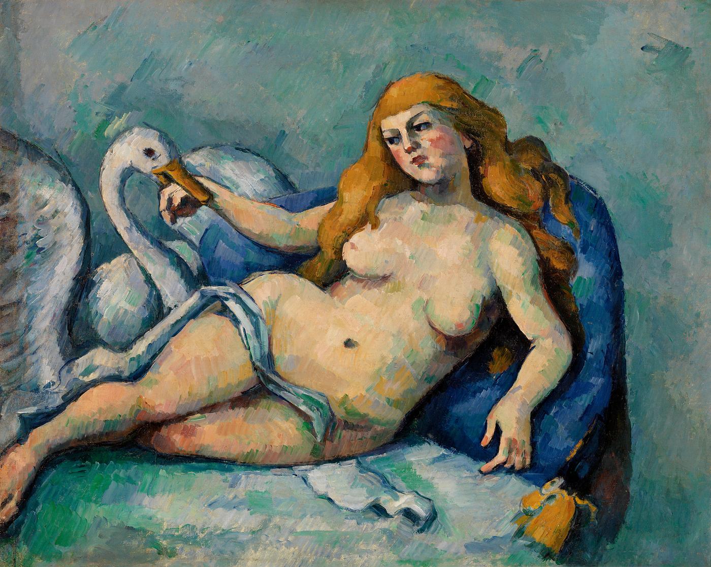Leda and the Swan by Paul Cézanne Leda and the Swan (Léda au cygne) (ca. 1880) by Paul Cézanne. Original from Original from Barnes Foundation....