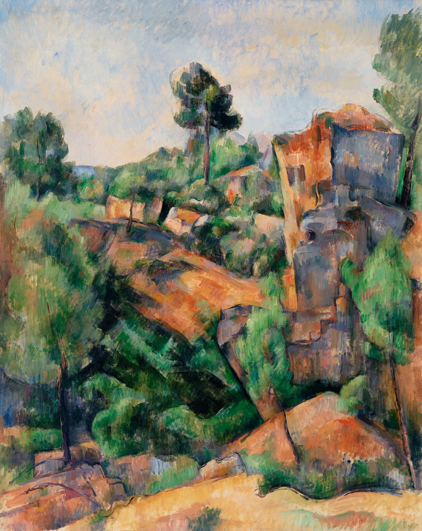 Carrière de Bibémus by Paul Cézanne Bibémus Quarry (Carrière de Bibémus) (ca. 1895) by Paul Cézanne. Original from Original from...