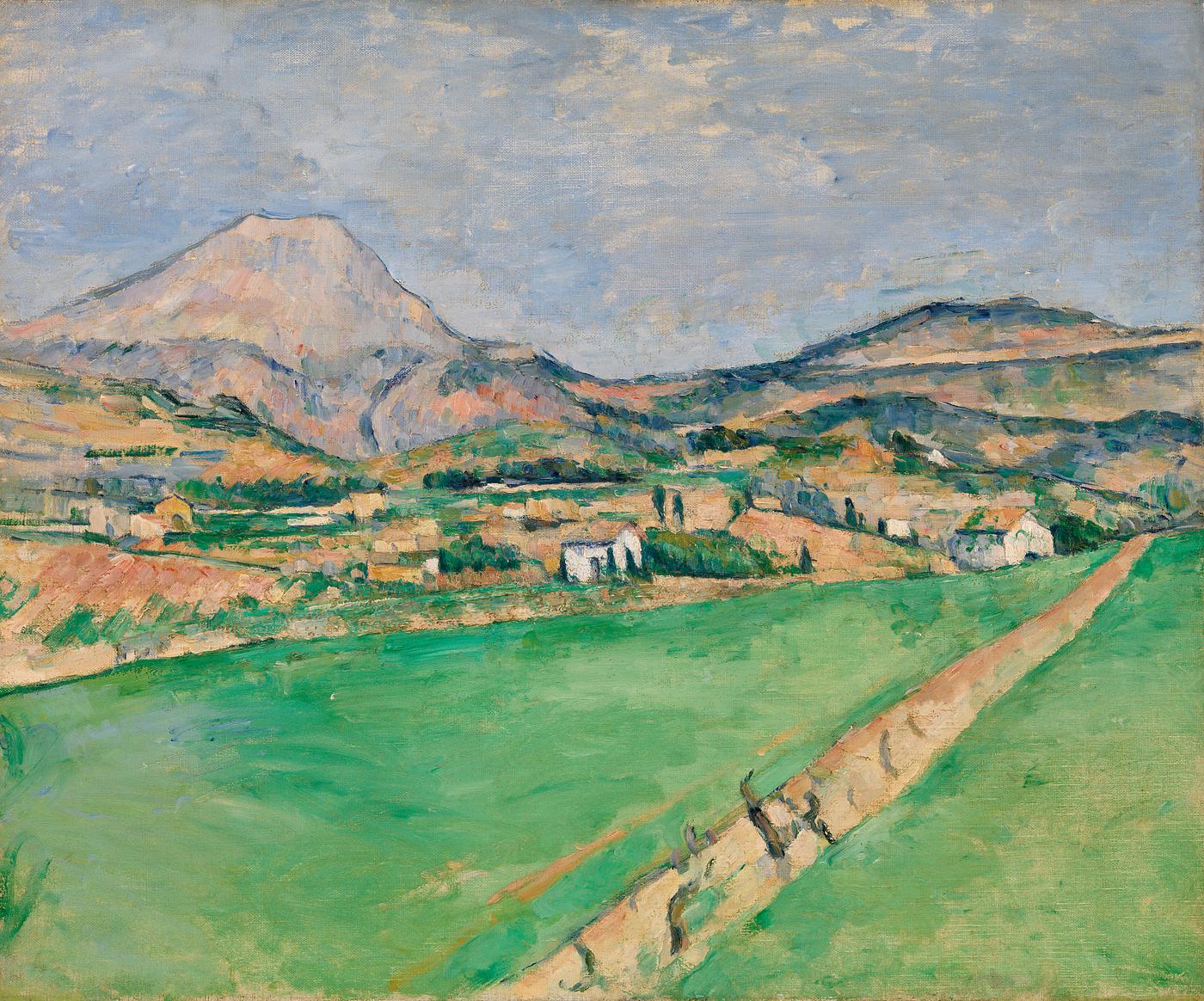 Toward Mont Sainte-Victoire by Paul Cézanne Toward Mont Sainte-Victoire (Vers la Montagne Sainte-Victoire) (ca. 1878–1879) by Paul Cézanne. Original from...