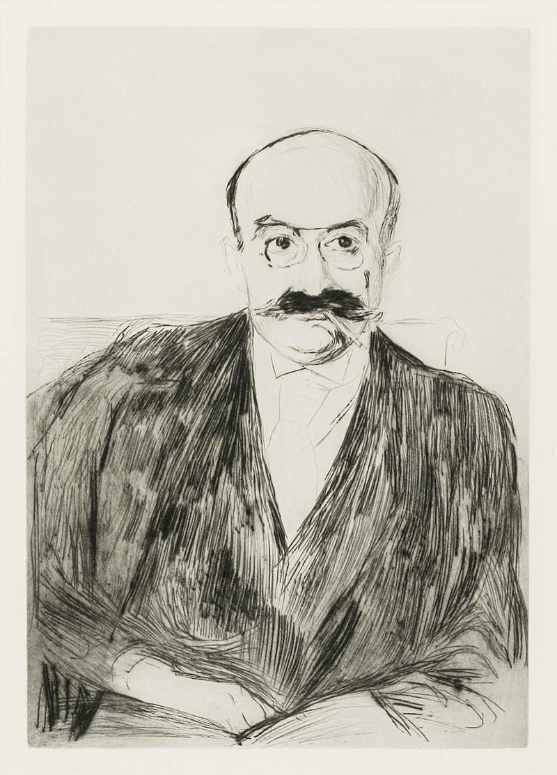 Dr. Max Asch (1895) by Edvard Munch. Original from The Art Institute of Chicago. Digitally enhanced by rawpixel.