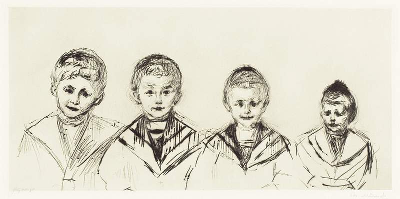 Dr. Linde’s Four Sons (1902) by Edvard Munch. Original from The Art Institute of Chicago. Digitally enhanced by…