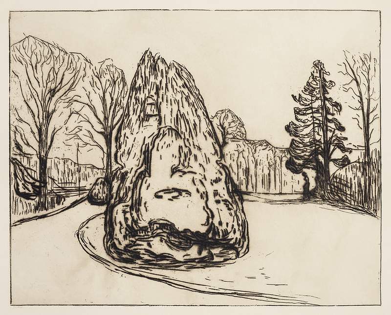 The Garden (1902) by Edvard Munch. Original from The Art Institute of Chicago. Digitally enhanced by rawpixel.