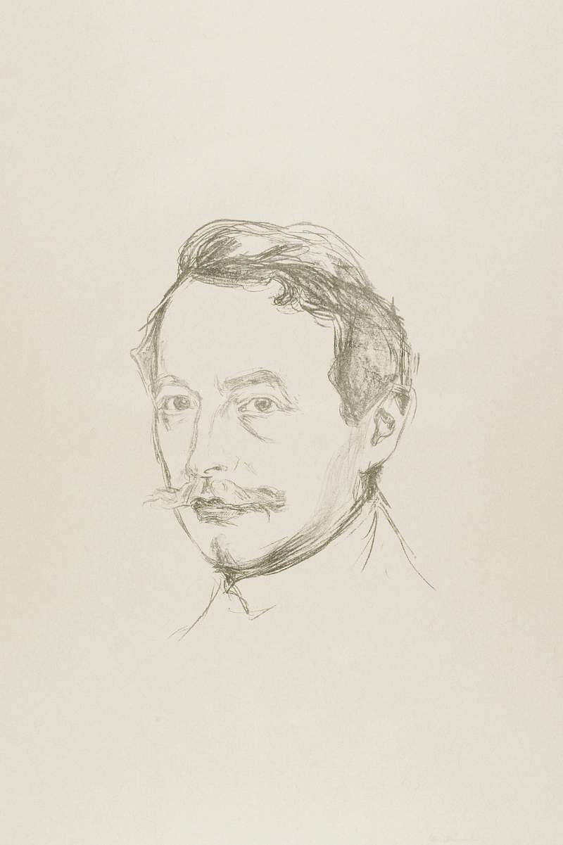 Dr. Max Linde (1902) by Edvard Munch. Original from The Art Institute of Chicago. Digitally enhanced by rawpixel.