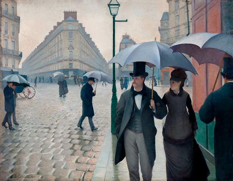 Paris Street Rainy Day (1877) painting in high resolution by Gustave Caillebotte. Original from The Art Institute of Chicago.…