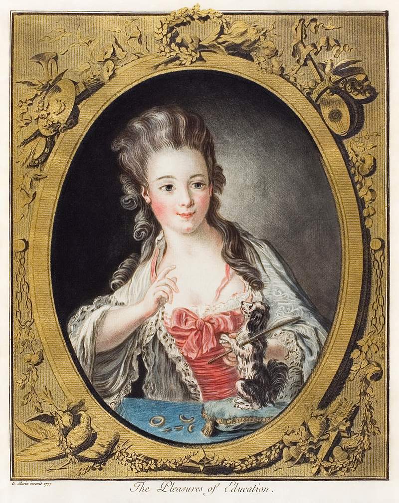 The Pleasures of Education (1777) print in high resolution by Louis-Marin Bonnet. Original from the Art Institute of Chicago.…